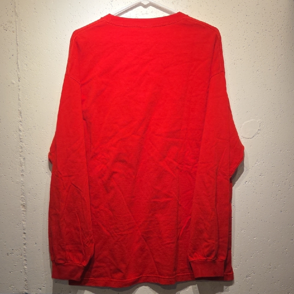 Retro 2000's Toronto Raptors Red Unisex Long Sleeve Tee (XL) - Picture 4 of 4